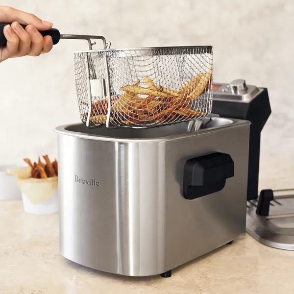 Breville BDF500XL Smart Fryer, Brushed Stainless Steel