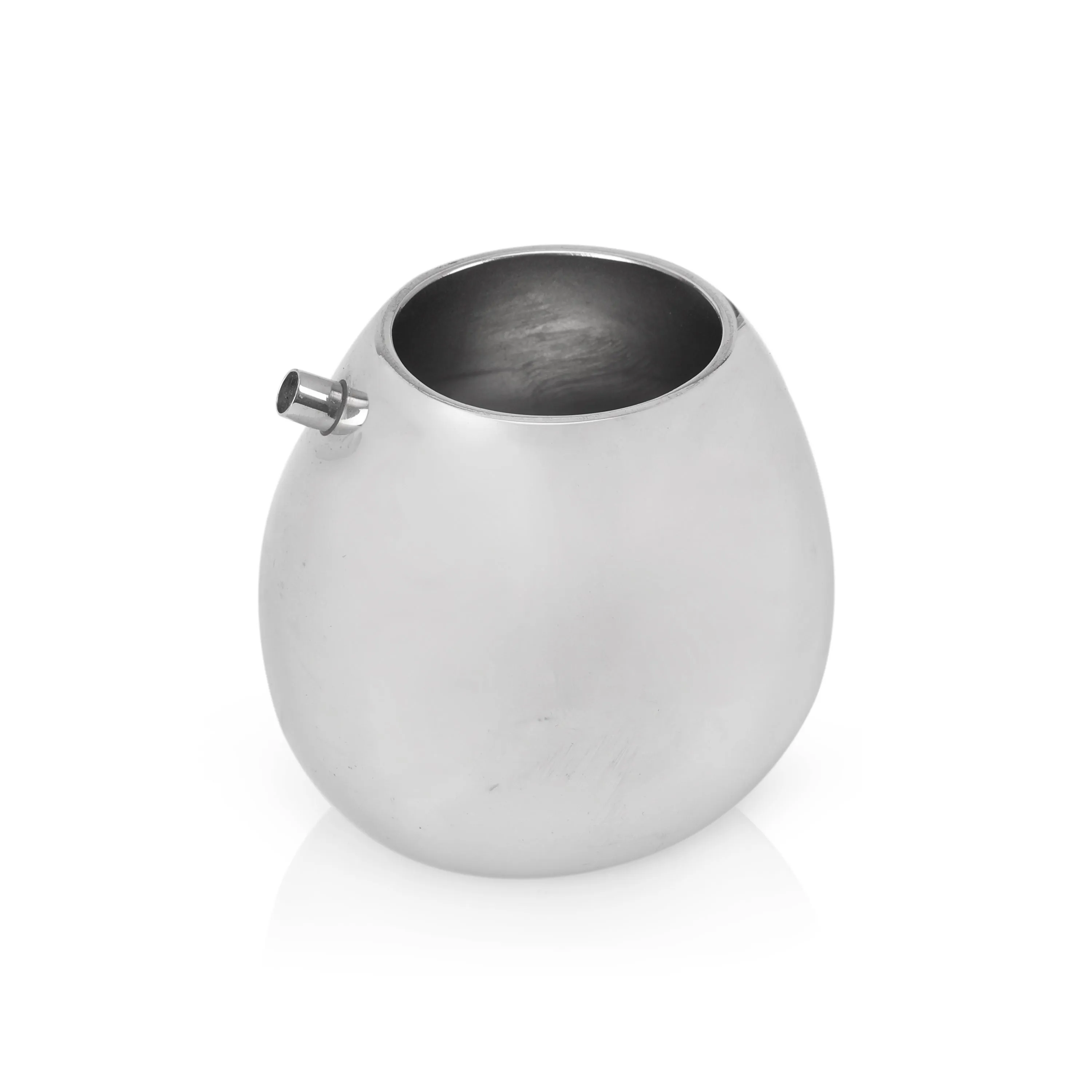 Brushed Metal Tea Kettle