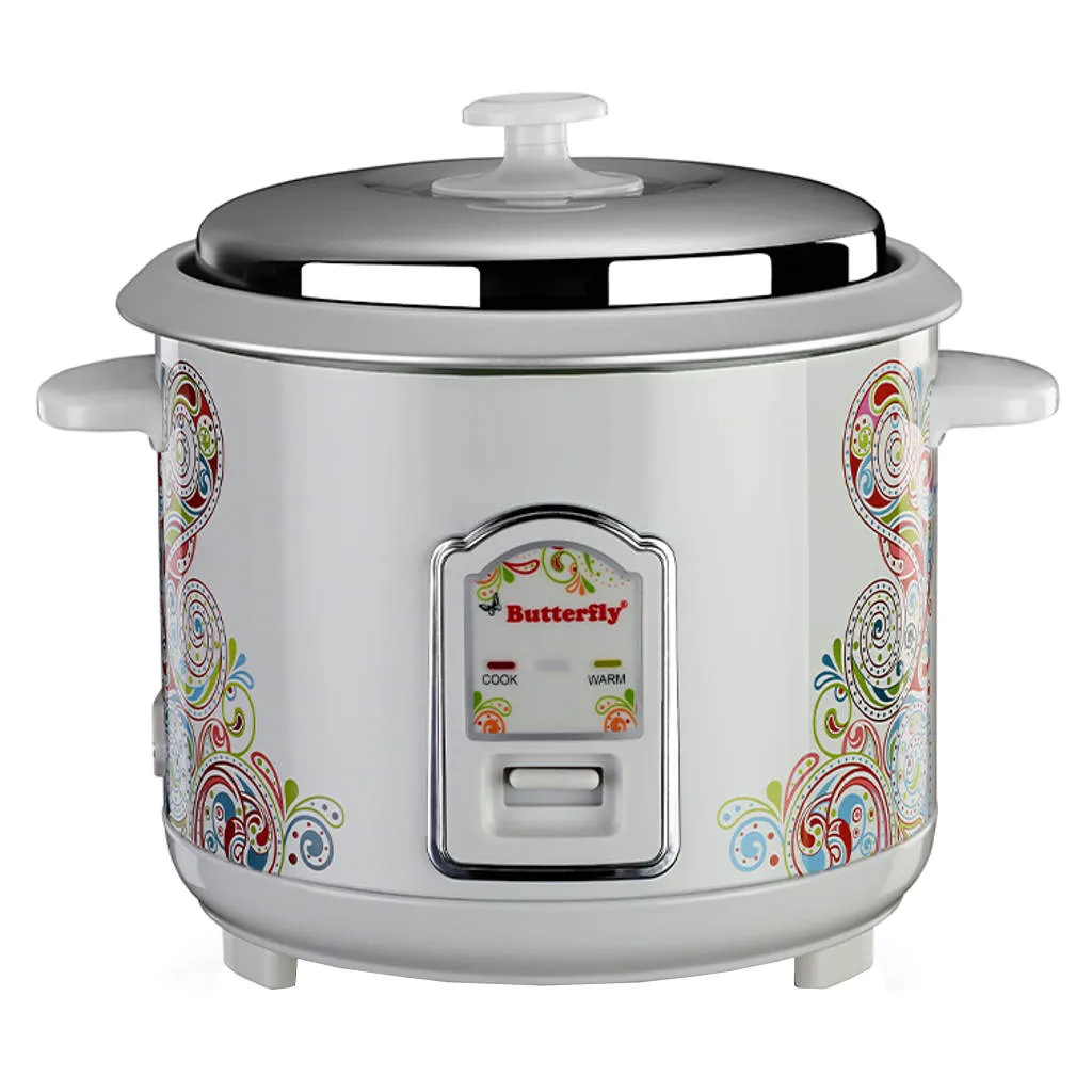 Butterfly Raga Electric Rice Cooker 1.8Litre White