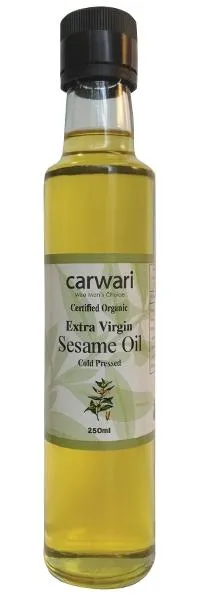 Carwari Organic Extra Virgin White Sesame Oil