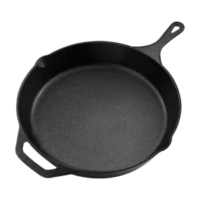 CAST IRON SKILLET SEASONED 12 INCH