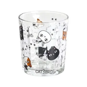 Ceramic-ai: Cat 3 Brothers Rock Glass Musical