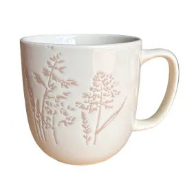 Ceramic Flower Engravement Mug Set Of 6 11oz | 18oz