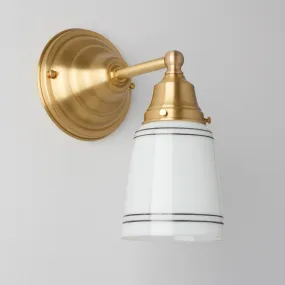 Chaika (Opal Striped) | Classic Sconce