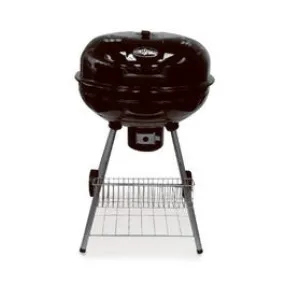 Charcoal Kettle Barbecue Grill, Black, 22.5-In.