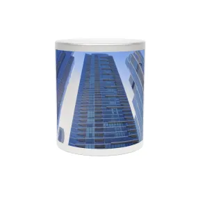 Chicago Skyline Metallic Mug (Silver / Gold)