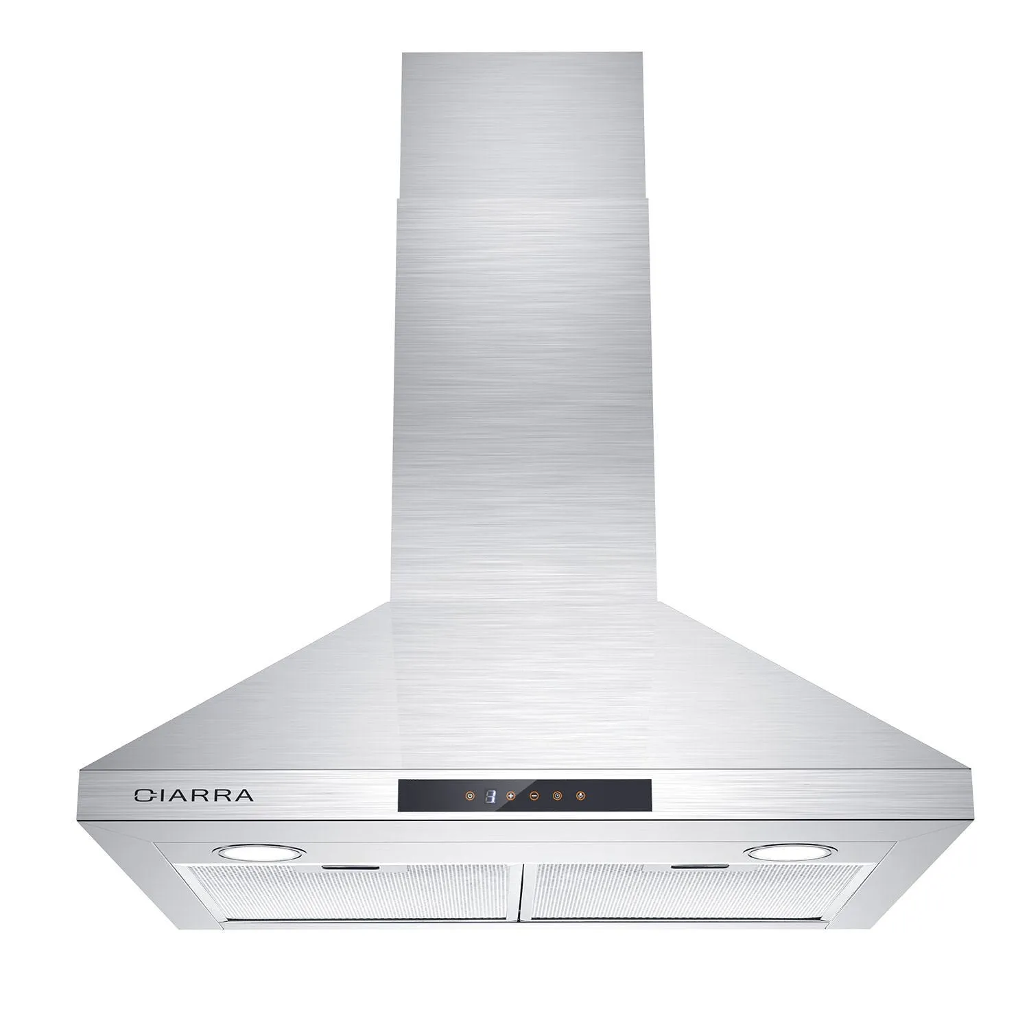 CIARRA Wall Mount Range Hood 30 Inch with 3-speed Extraction CAS75206-OW