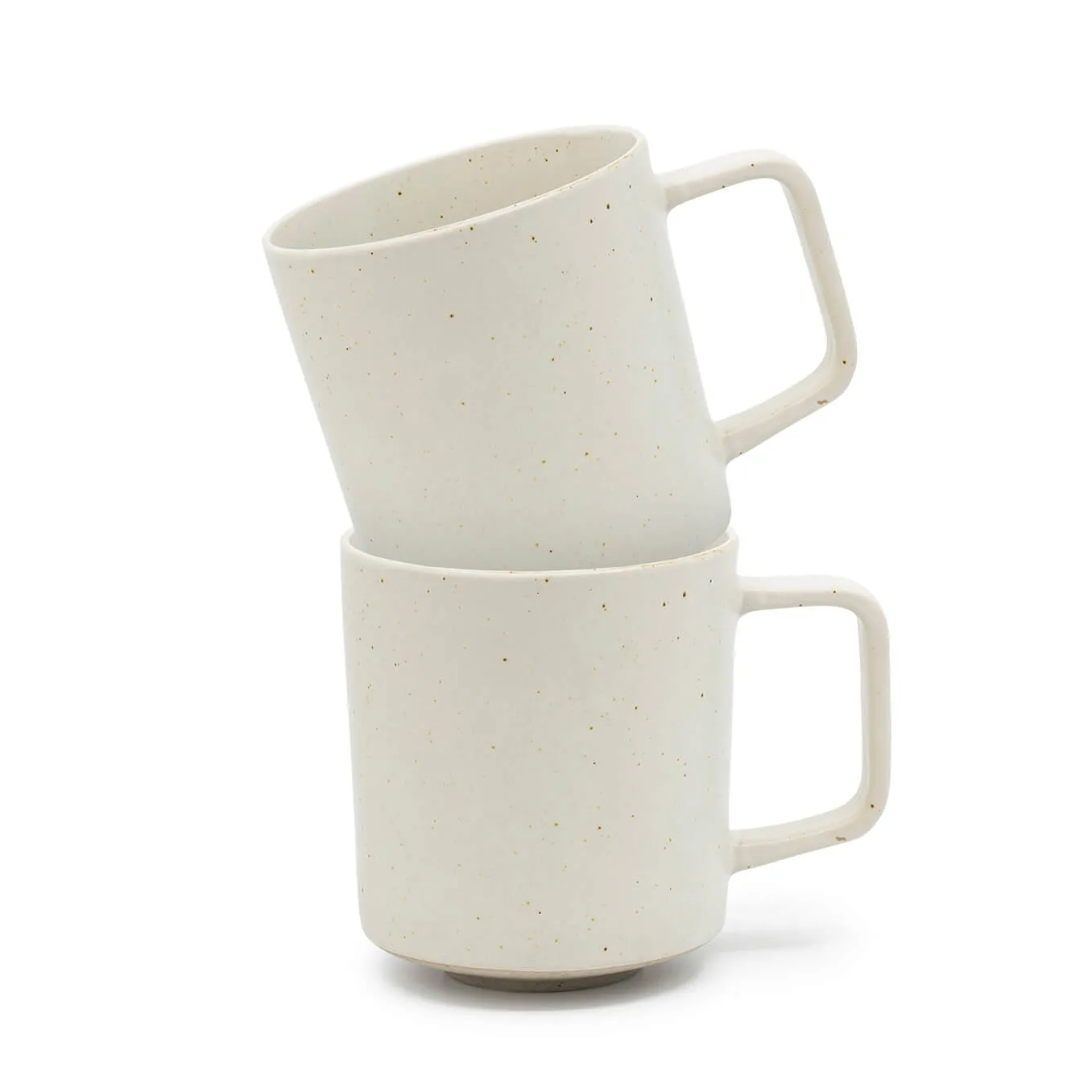 Claro Mugs 350mL - Set of 6 - White