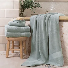 Classic Green Towel Resort Bundle (4 Wash   4 Hand   4 Bath Towels   2 Bath Sheets)