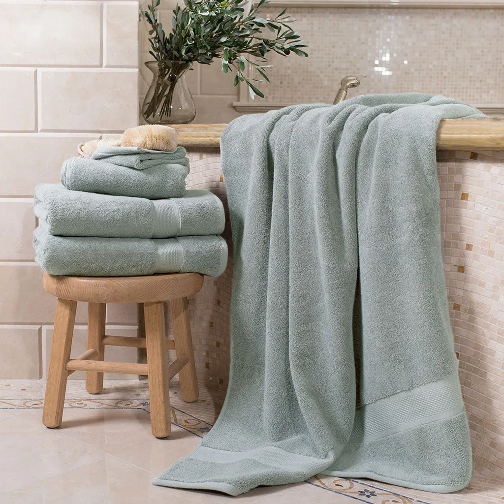 Classic Green Towel Resort Bundle (4 Wash   4 Hand   4 Bath Towels   2 Bath Sheets)