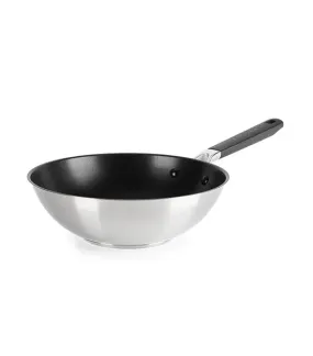 Classic Stainless Steel 3-Ply Open Wok