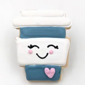 Coffee Cup Cookie - Cute