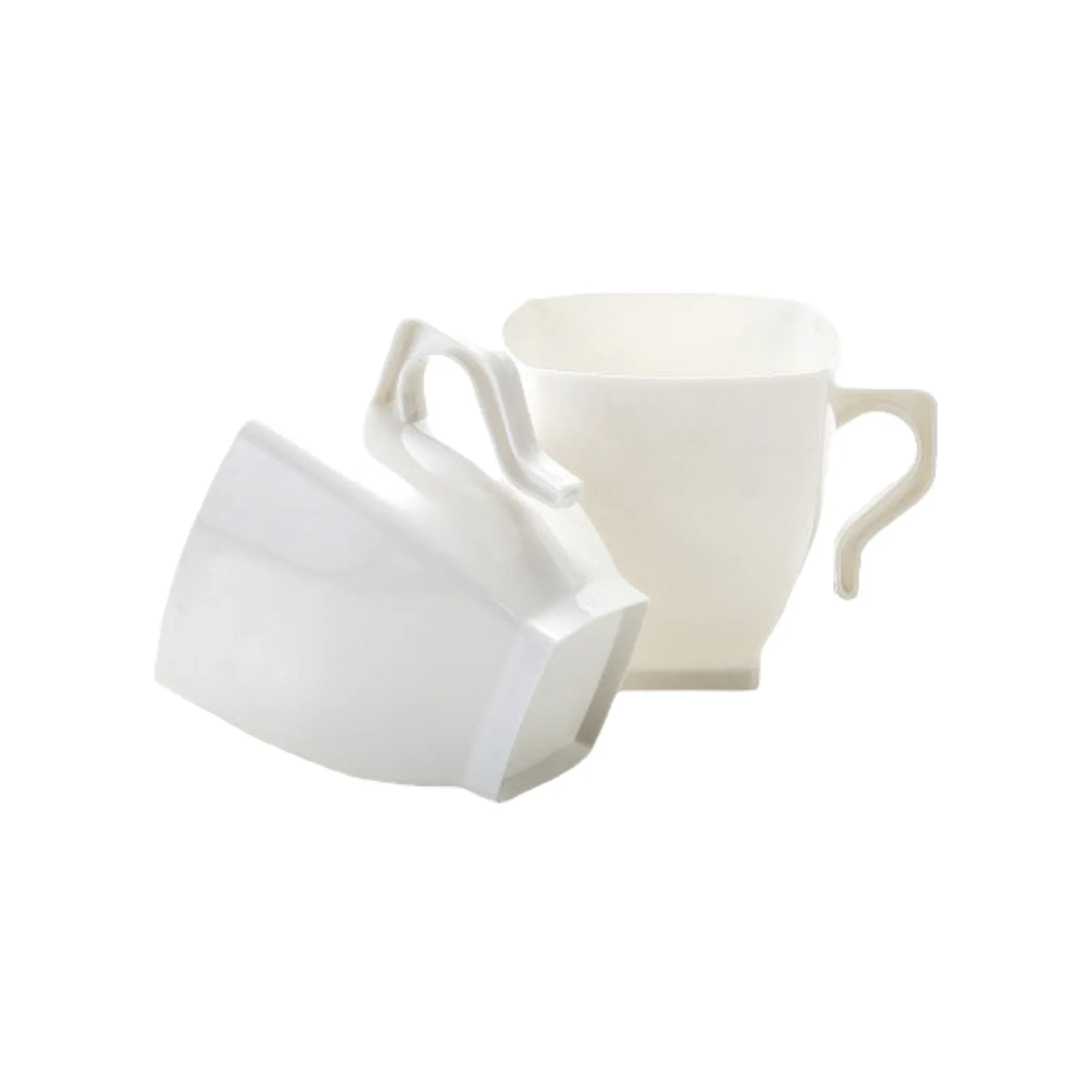 Coffee Mug 250ml PP White PP Plastic 12pack