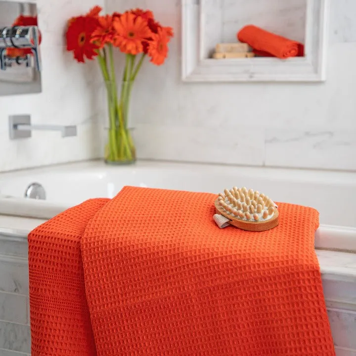 Coral Bath Sheet, Classic Style