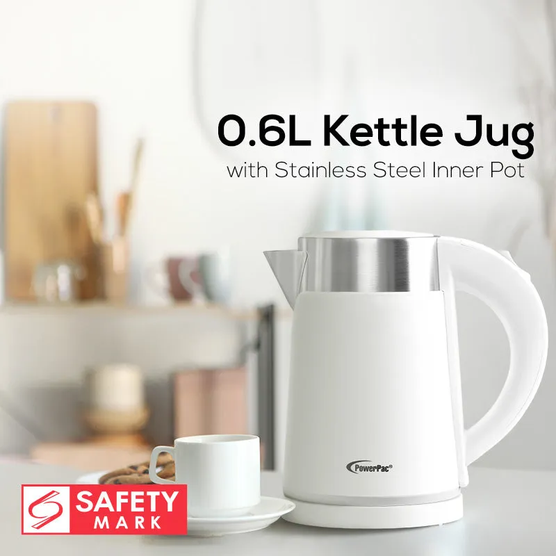 Cordless Kettle Jug Kettle 0.6L (PPJ2016BK)