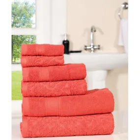 Cotton 6 Pc towel Set