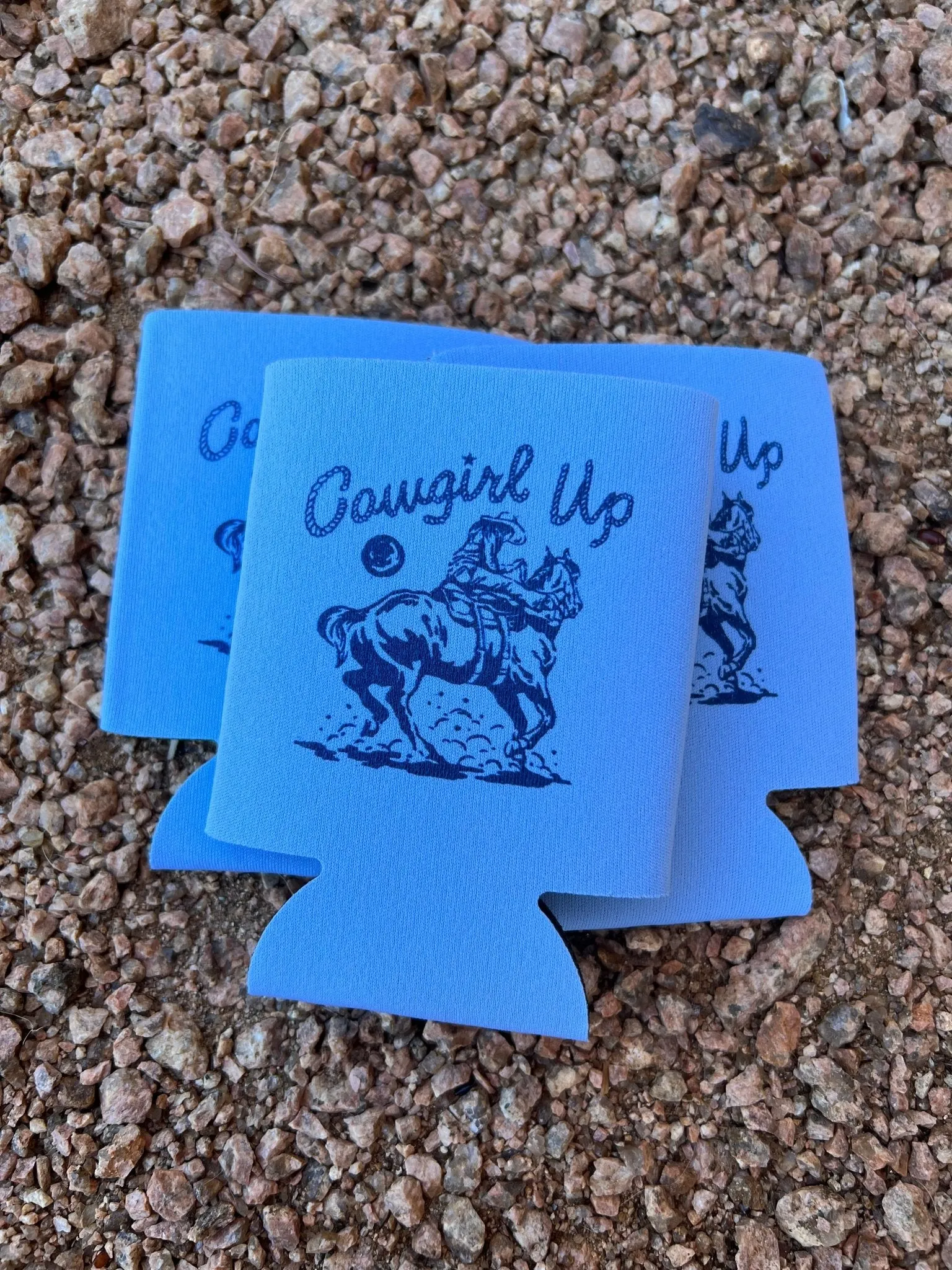 Cowgirl Up Can Cooler