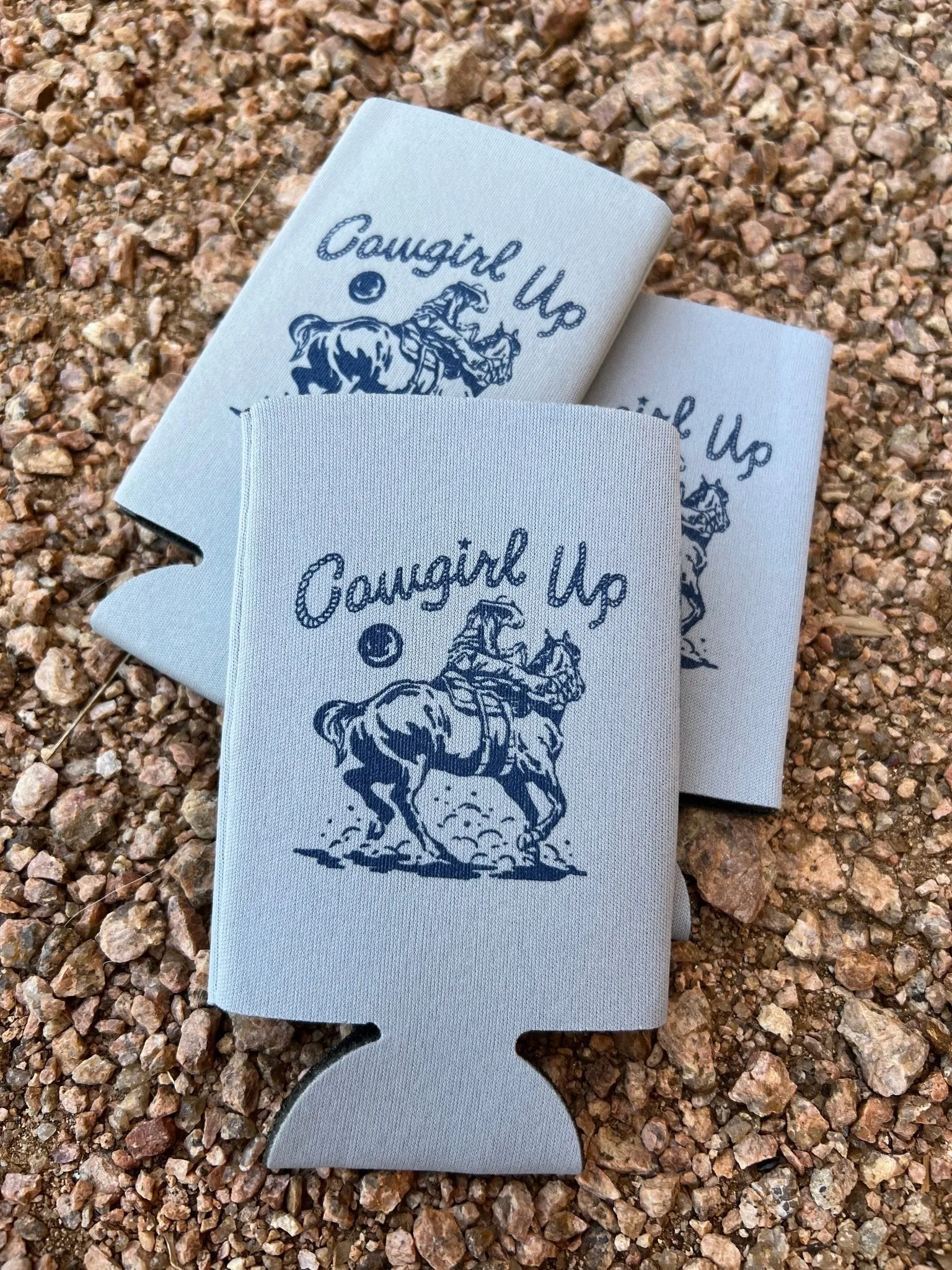 Cowgirl Up Can Cooler