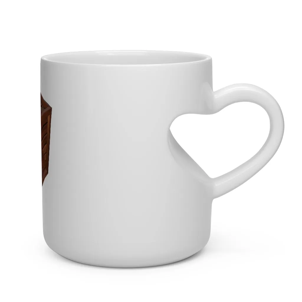 Crate Heart Shape Mug