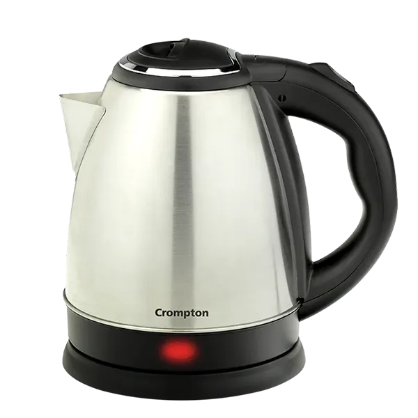 Crompton InstaHot Electric Kettle Stainless Steel 1.8 Litre