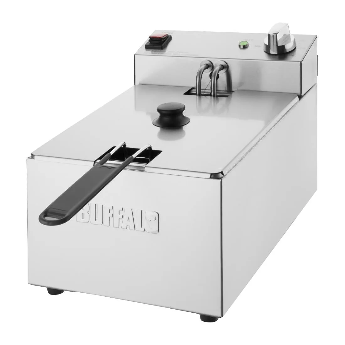 CU616 Buffalo Single Tank Single Basket 5Ltr Countertop Fryer 2.8kW