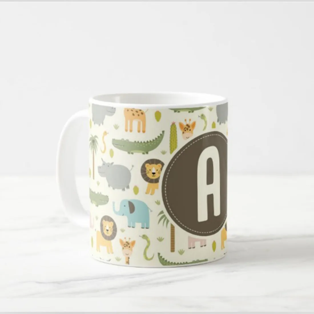 Customized Friends Coffee Mug - Cute Elephant