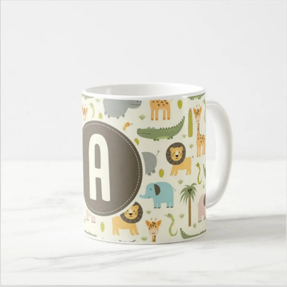 Customized Friends Coffee Mug - Cute Elephant