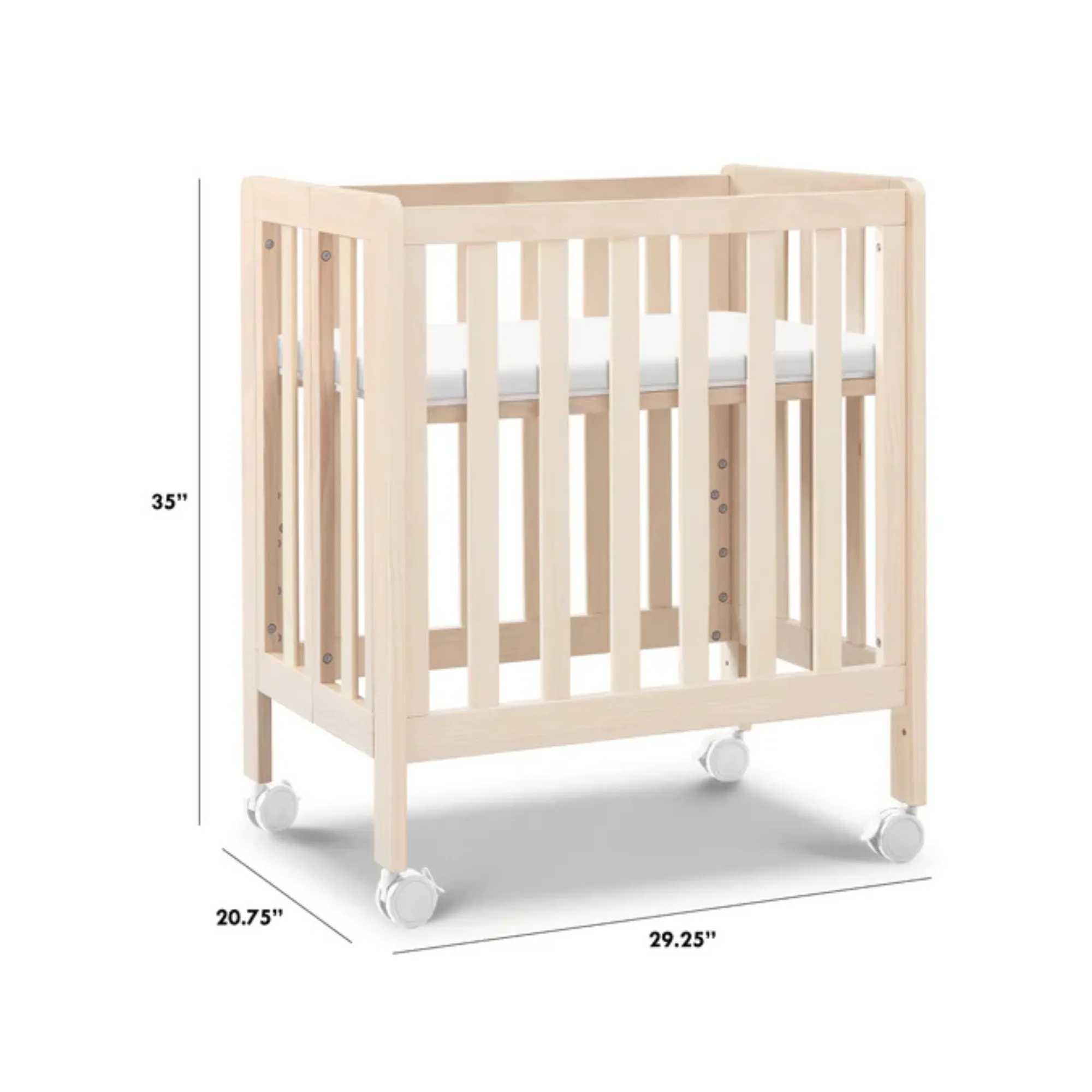 DAVINCI Colby GROW 6-in-1 Convertible Bassinet to Crib