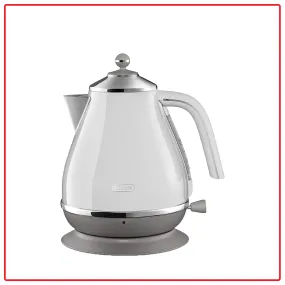 Delonghi KBOC2001.W 1.7L Icona Capitals Sydney White Kettle