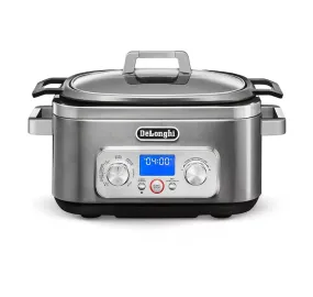 De'Longhi Livenza Multi-Cooker 5 in 1: Slow Cooker, Sear, Saute, Roast & Steam