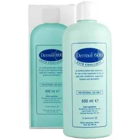 Dermol 600 Bath Emollient 600ml