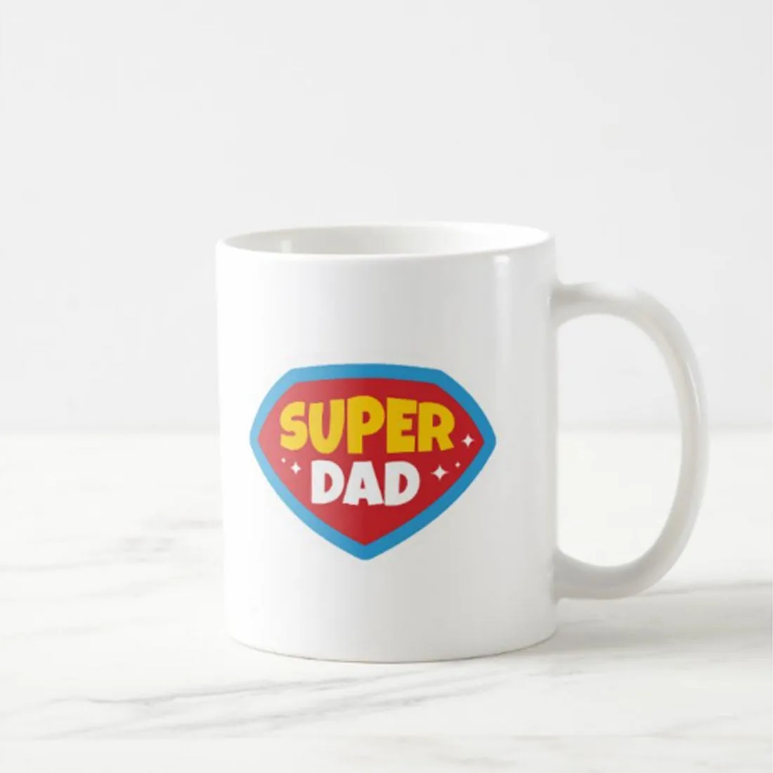 Designer Father Day Gift Coffee Mug for Gifting - Super Dad