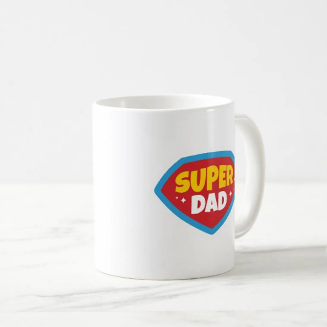 Designer Father Day Gift Coffee Mug for Gifting - Super Dad