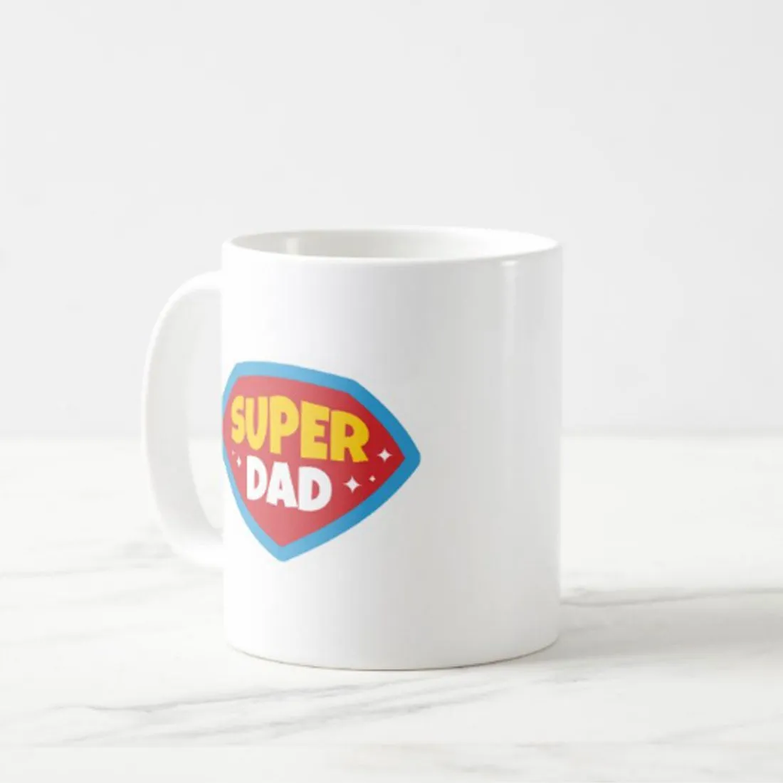 Designer Father Day Gift Coffee Mug for Gifting - Super Dad