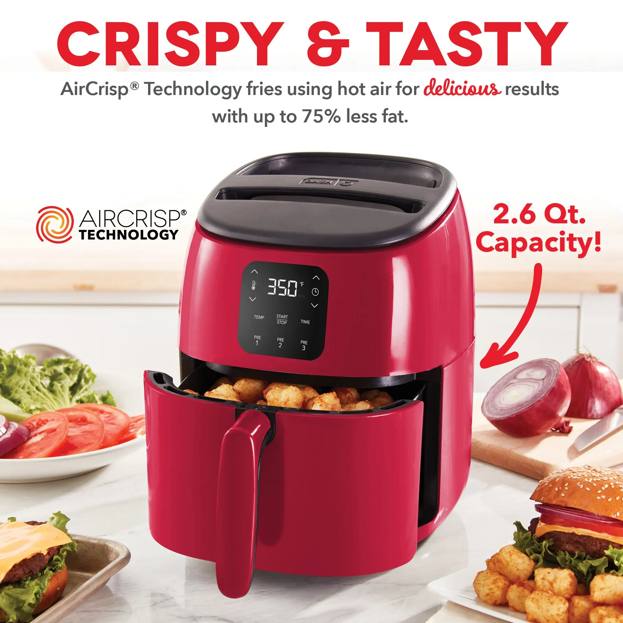 Digital Tasti-Crisp™ Air Fryer 2.6QT