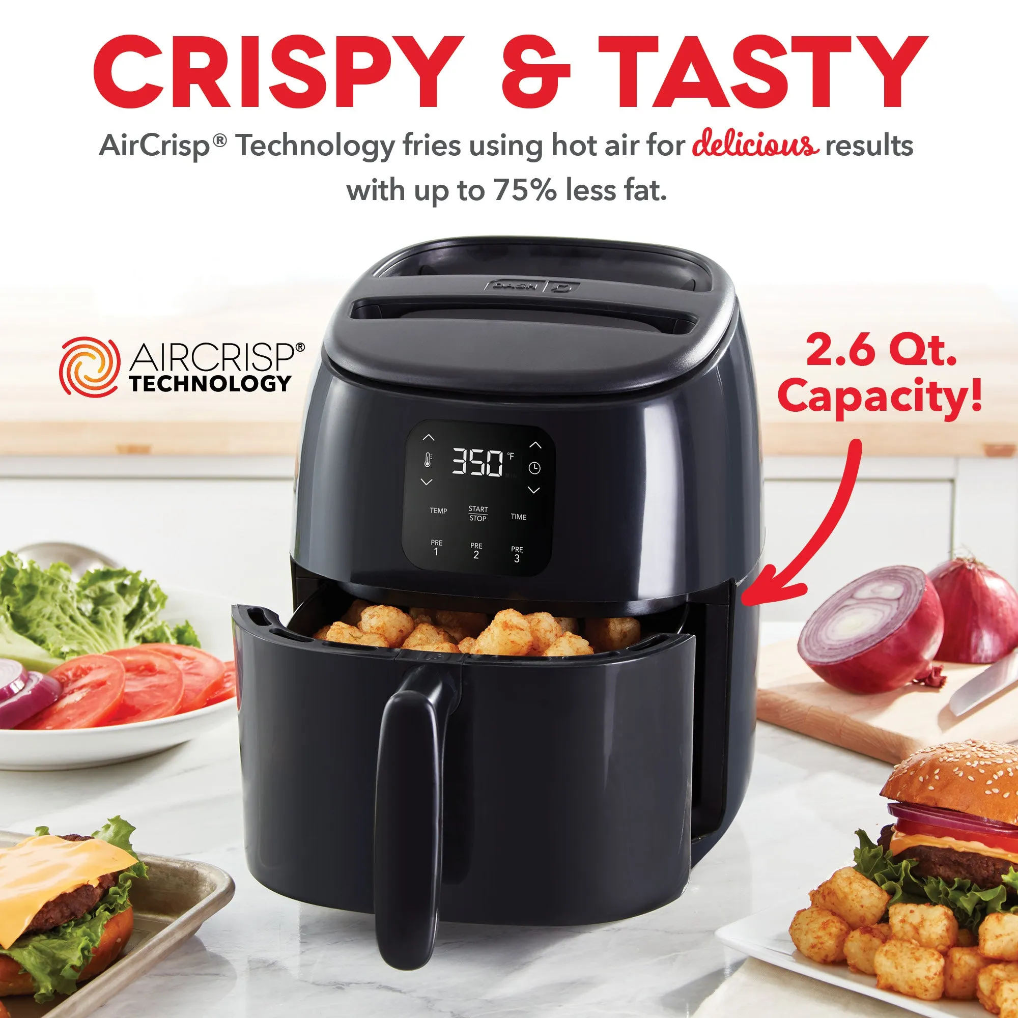 Digital Tasti-Crisp™ Air Fryer 2.6QT