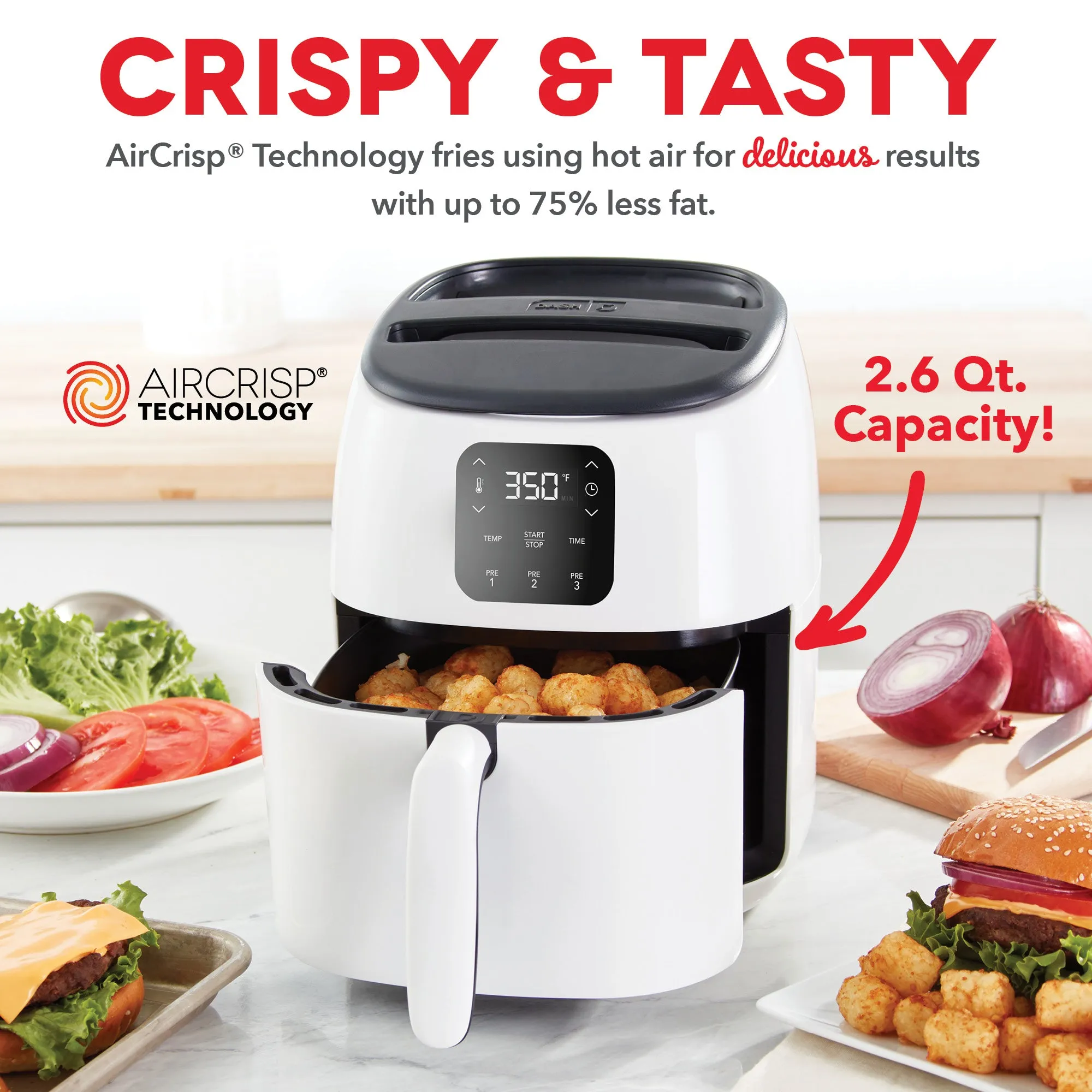 Digital Tasti-Crisp™ Air Fryer 2.6QT