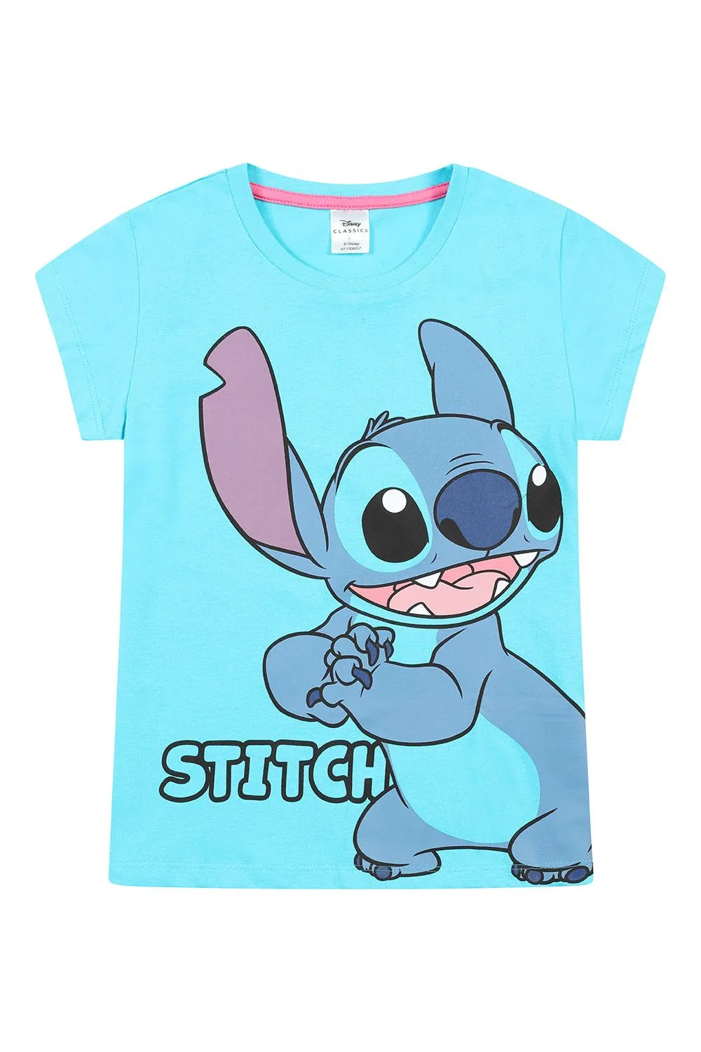 Disney Lilo & Stitch 3 Pack Girls T-Shirts Multipack Grey