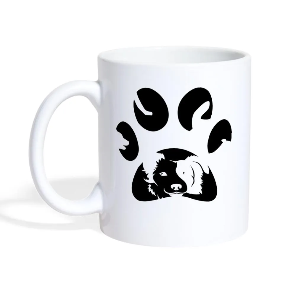 Dog Pawprint Coffee or Tea Mug