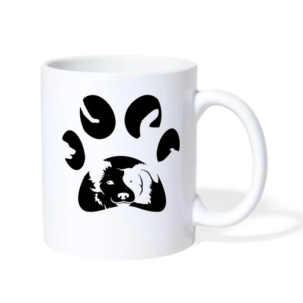 Dog Pawprint Coffee or Tea Mug