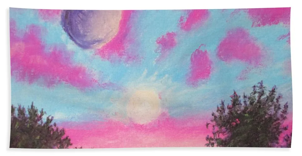 Drifting in Sunsets ~ Bath Towel