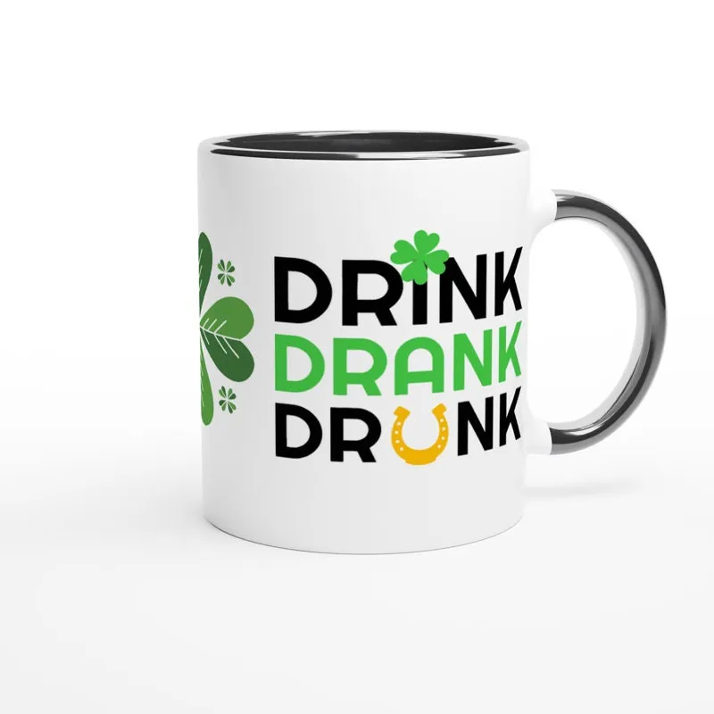 drink dang drunk st patricks day mug ,drink dang drunk irish day,11oz ceramc coffee mug gift