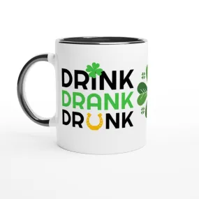 drink dang drunk st patricks day mug ,drink dang drunk irish day,11oz ceramc coffee mug gift