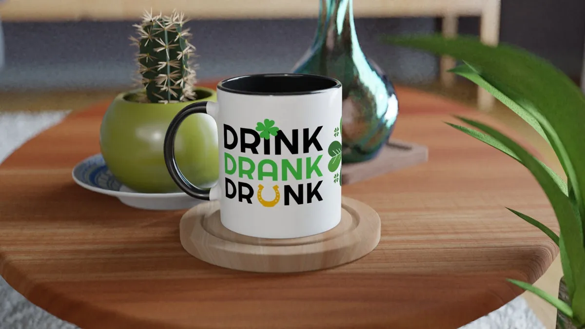 drink dang drunk st patricks day mug ,drink dang drunk irish day,11oz ceramc coffee mug gift