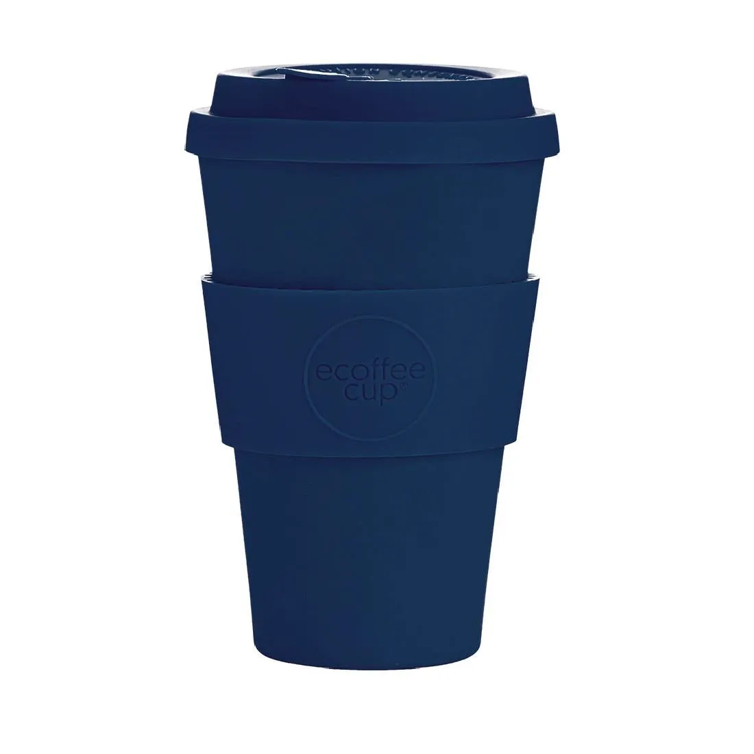 ecoffee Cup Reusable Coffee Cup Dark Energy Navy 14oz - DY492