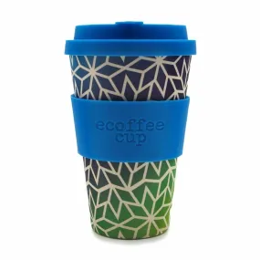 Ecoffee Cup Stargate with Sky Blue Lid 14oz