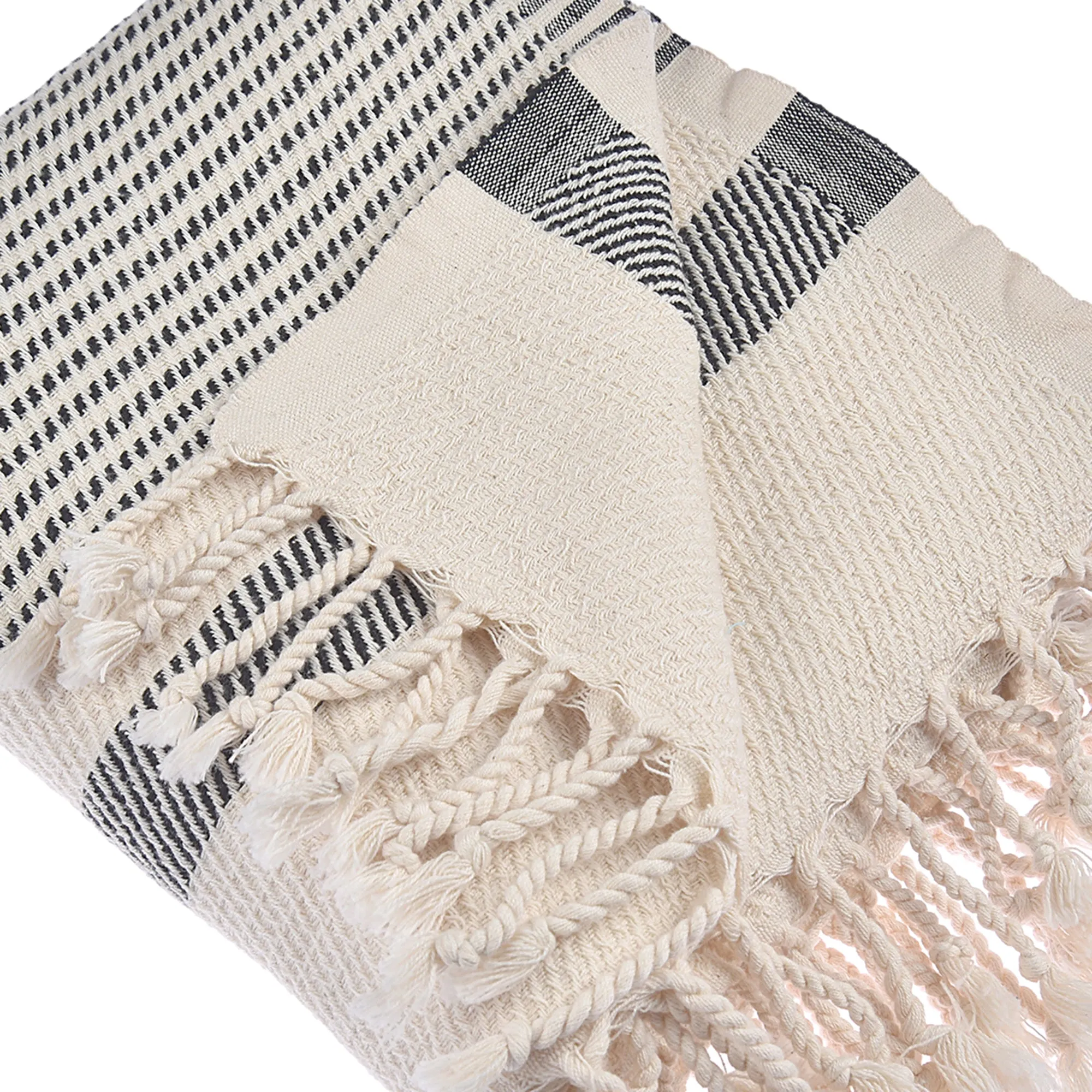 Ege Cotton Peshtemal Throw Blanket