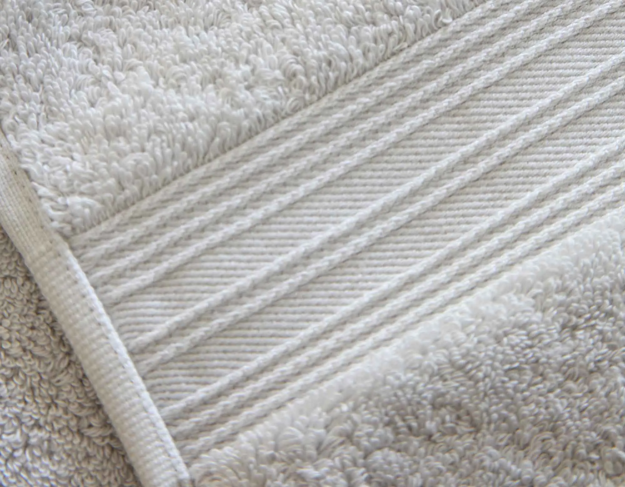 Egyptian Cotton Bath Towel Bundle - Pearl Grey