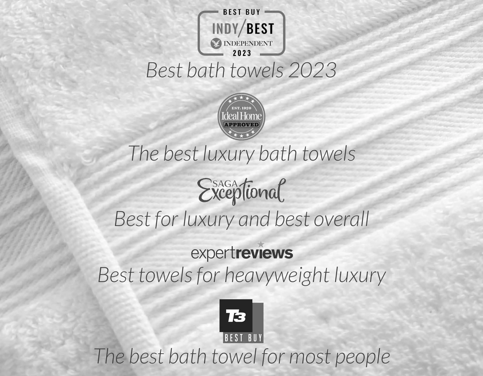 Egyptian Cotton Bath Towel Bundle - Pearl Grey