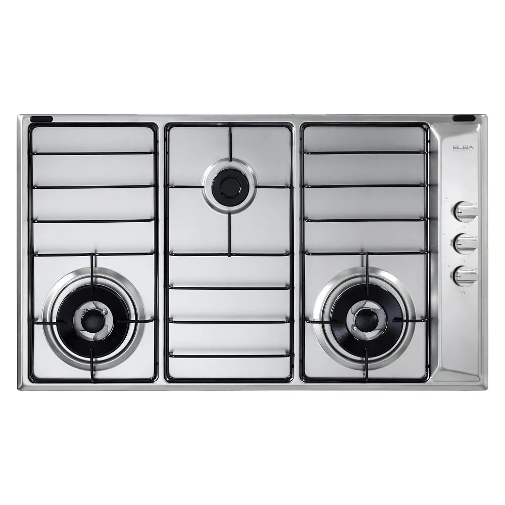 EHS935D1SB 90CM 3-BURNER BUILT-IN GAS HOB